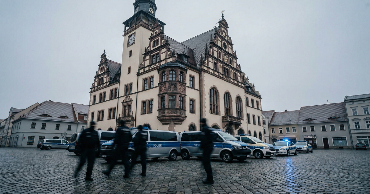 Nahe sächsischer Grenze: Zwei Tote bei Schießerei in tschechischem Rathaus
