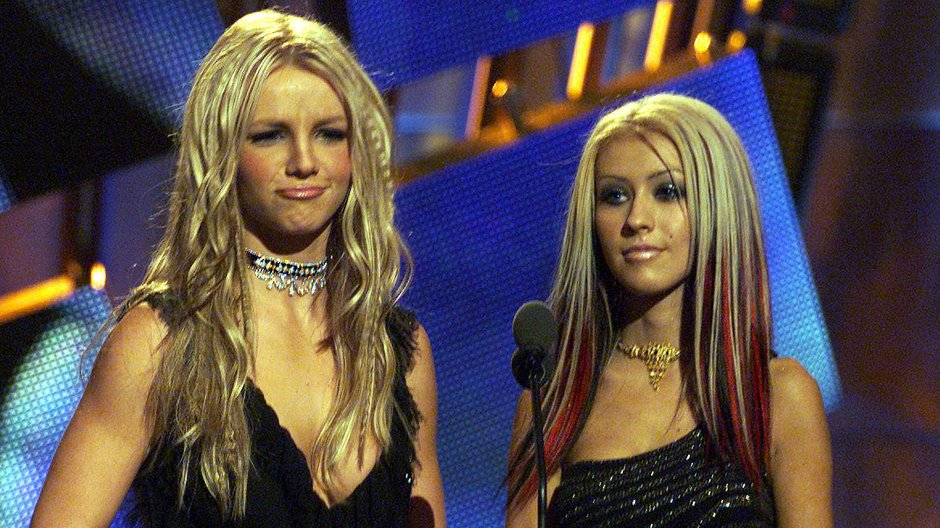 Britney Spears i Christina Aguilera w 2000 r.