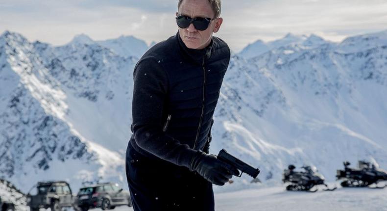 Daniel Craig in 007.