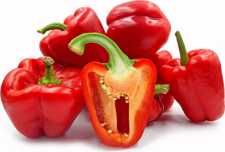 Red bell pepper is a good source of vitamin A, C and other nutrients needed to maintain good eyesight [Specialty Produce]