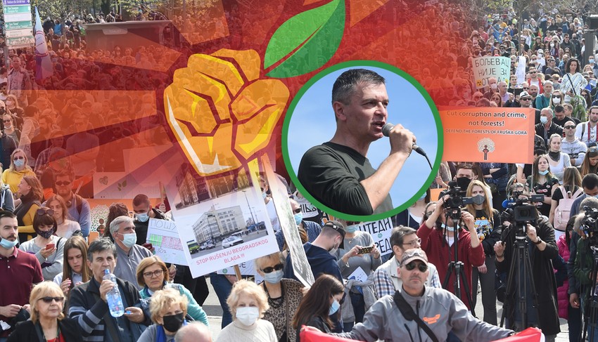 Sa ulice na birališta: Borba za zdravo ekološko društvo ne može biti uspešna ako se svodi na „nemoj to da radiš!“ Trajni uspeh bio bi da se spreči da nam bilo ko, bilo kad i bilo gde to u budućnosti radi, a to se može ostvariti samo – pobedom na izborima