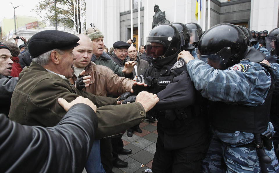 Trwają protesty weteranów Czarnobyla