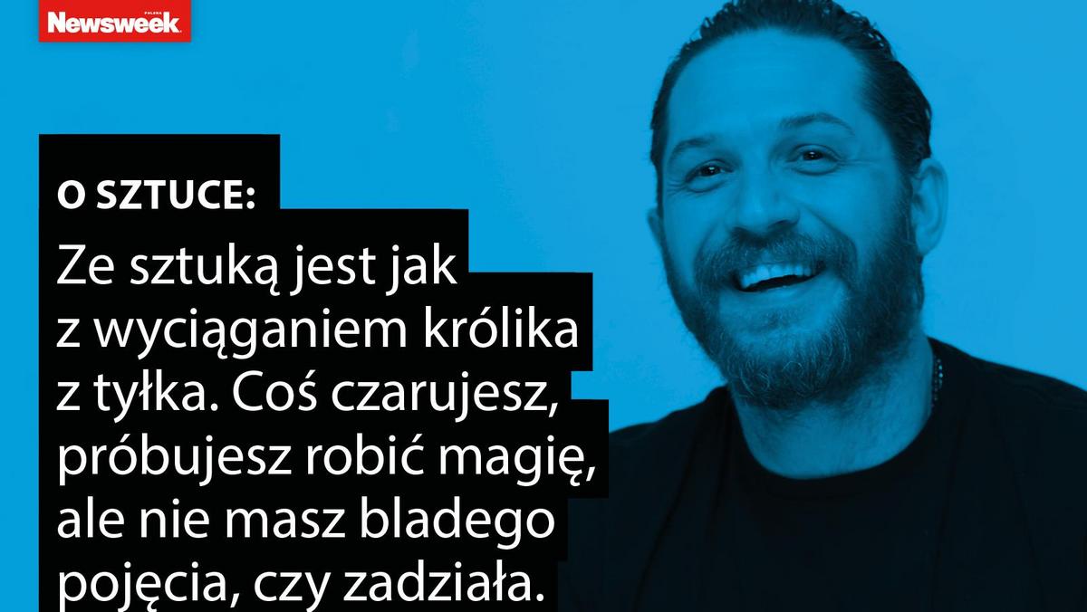 Tom Hardy wywiad dla Newsweeka