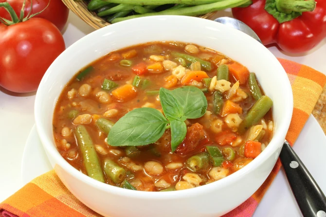 Minestrone supa
