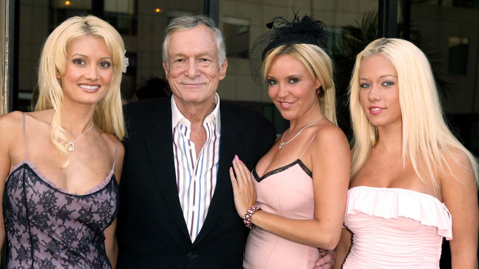  Hugh Hefner i "króliczki Playboya"