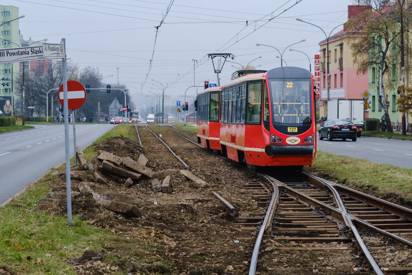 Ruszyła przebudowa torowiska w Dąbrowie Górniczej