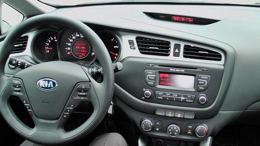 Nowa kia cee'd - kabina