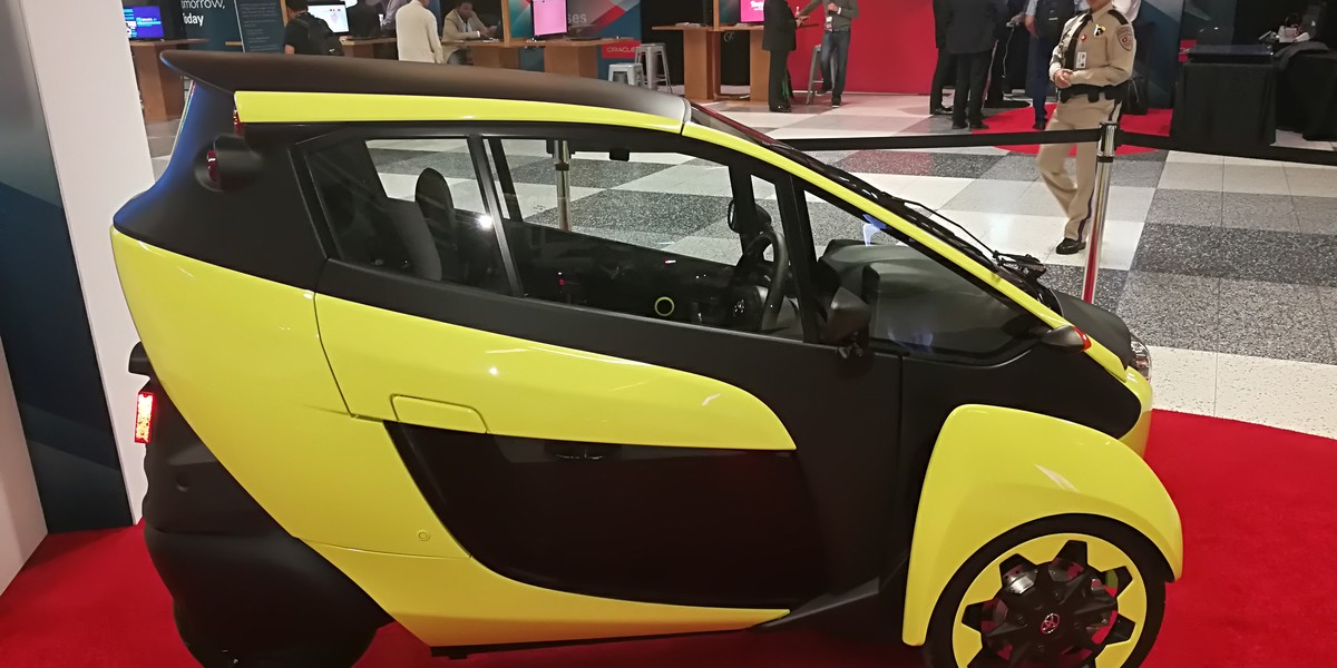 Toyota iRoad, częśc systemu transportu miejskiego Ha:mo