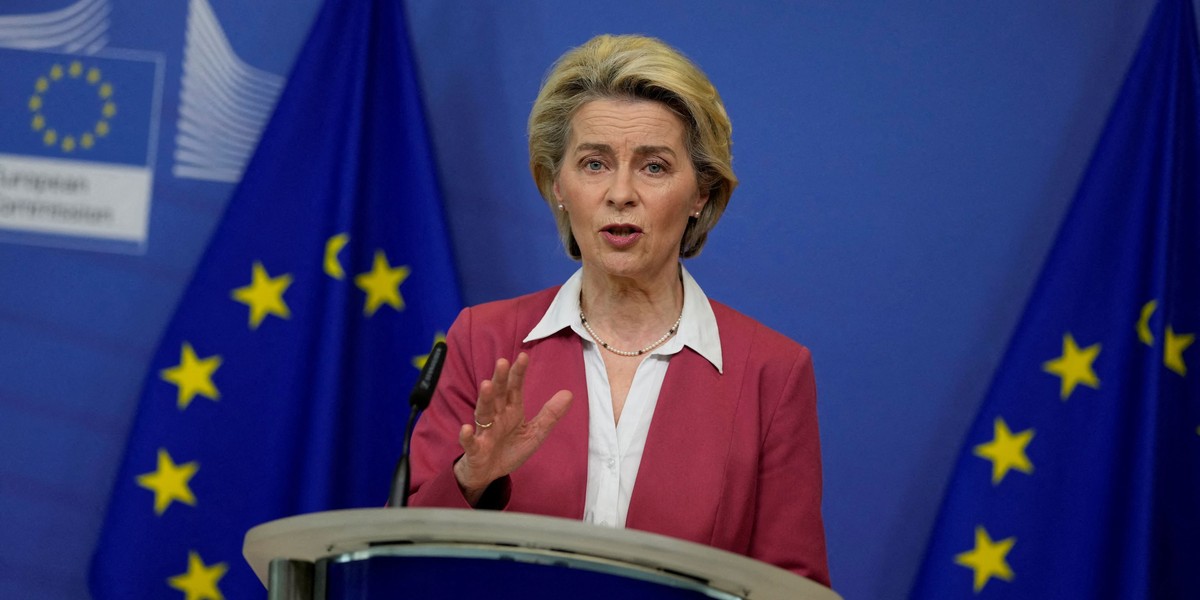 Ursula von der Leyen ogłosiła szósty pakiet sankcji wymierzonych w Rosję