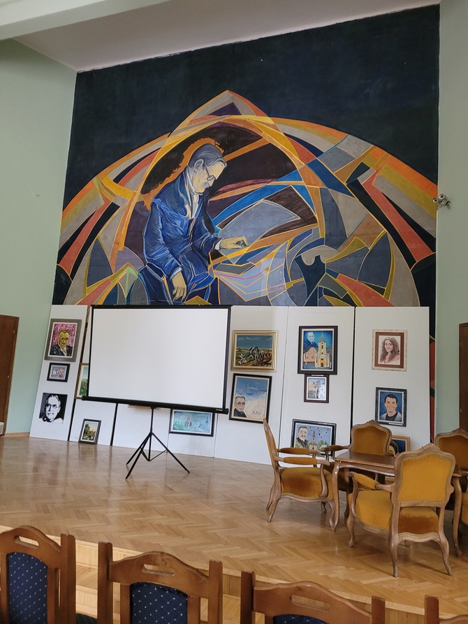 Dom Mihajla Idvorskog Pupina u rodnom selu u Banatu