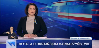 "Wiadomości" TVP przeprosiły za rażącą wpadkę na wizji. Prowadząca Edyta Lewandowska przerwała program