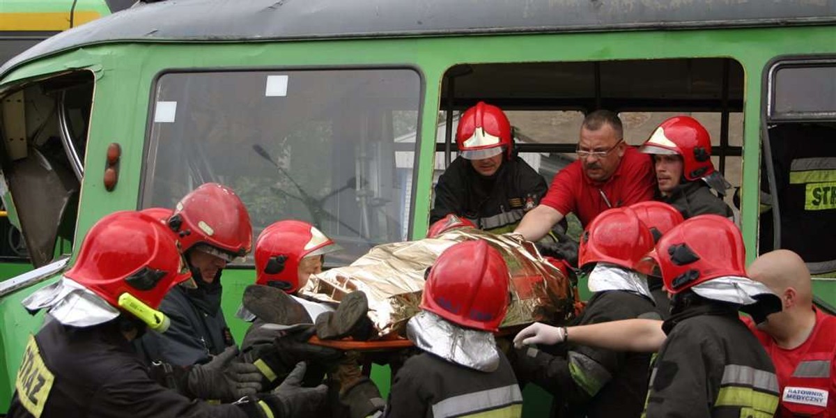 Zderzenie tramwajów w Poznaniu