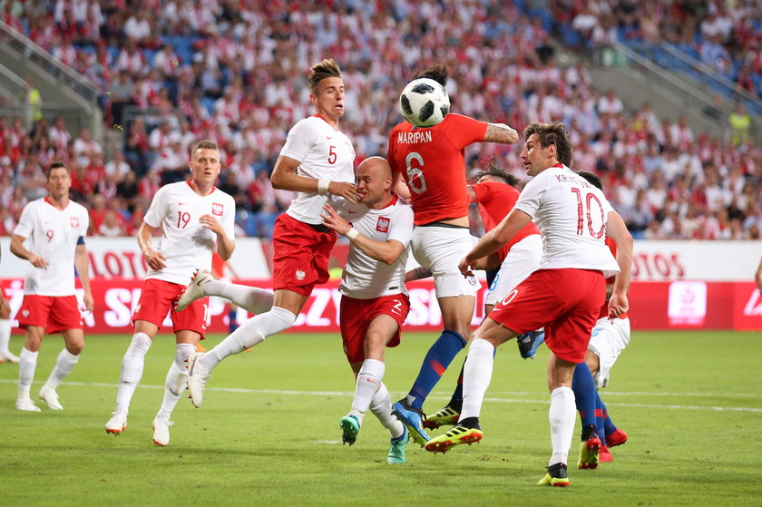 Polska - Chile , mecz towarzyski , International football friendly match Poland - Chile 