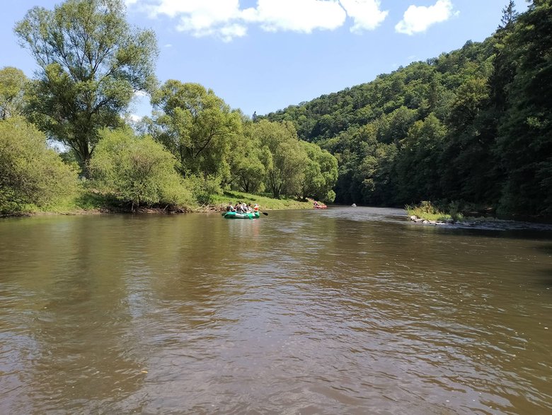 Spływ pontonowy Bardo na Dolnym Śląsku