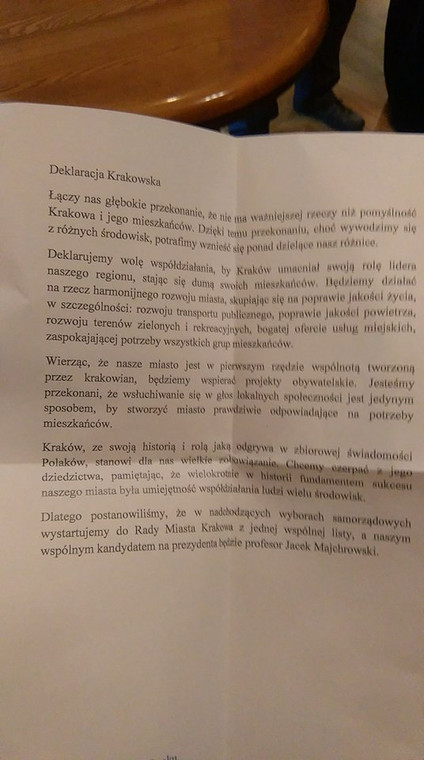 Deklaracja Krakowska