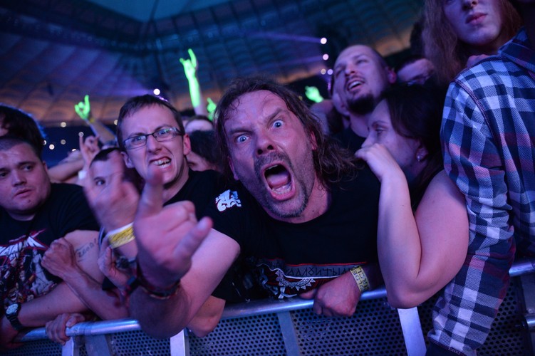 Publiczność na Sonisphere Festival 2014