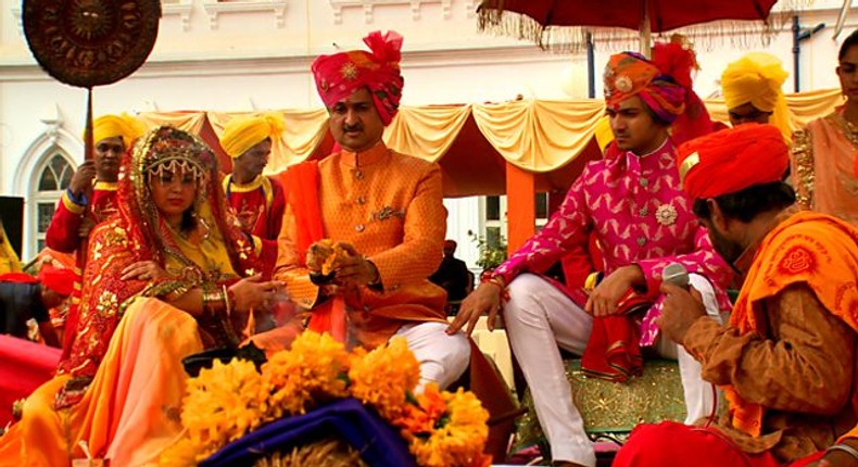 A royal wedding - Indian style