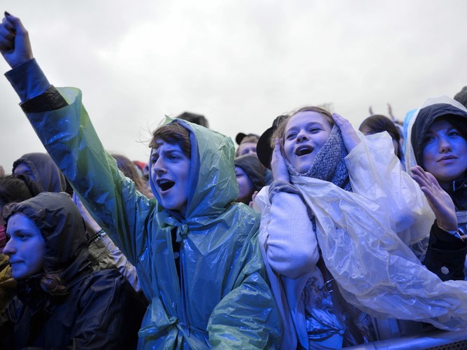 Publiczność na koncercie Brodki