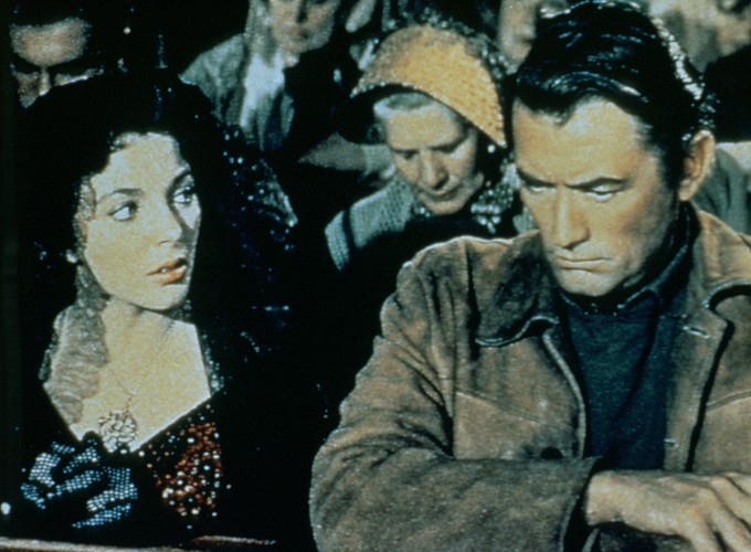 i Gregory Peck w filmie 'Bravados'