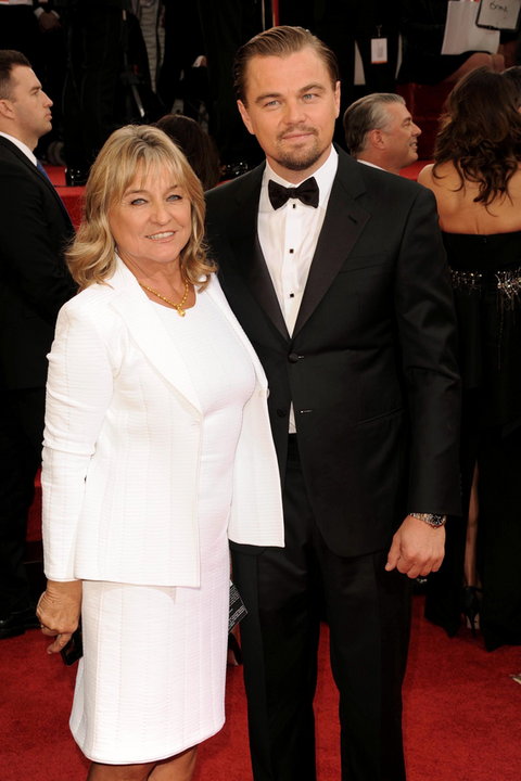 Zagraniczne gwiazdy z mamami na czerwonym dywanie: Leonardo DiCaprio i Irmelin Indenbirken