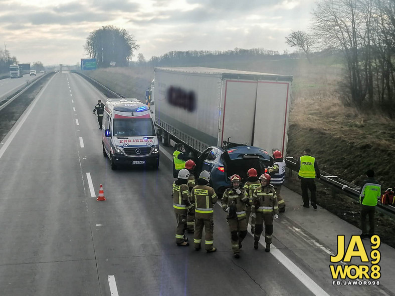 Koszmarny wypadek na dolnośląskim odcinku A4