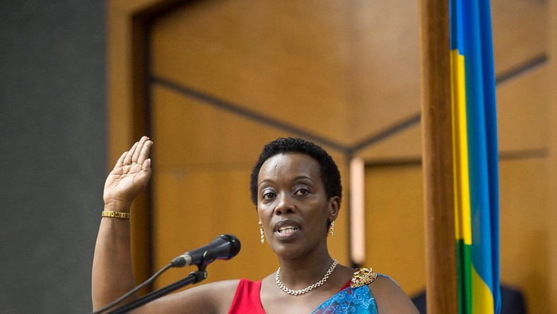Rwanda’s ex-minister of Health Dr. Diane Gashumba. (Taarifa Rwanda)