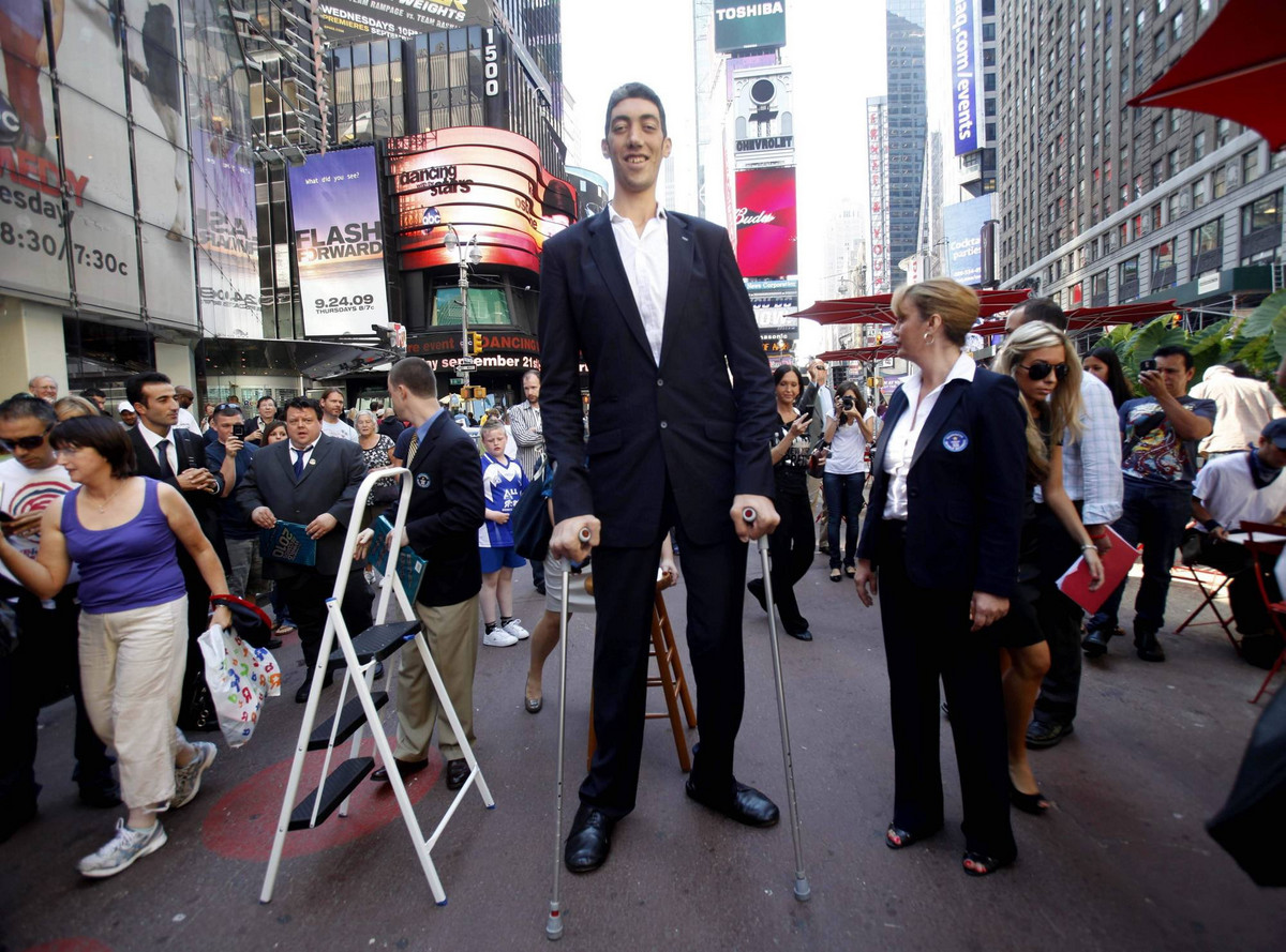 Самый высокий человек