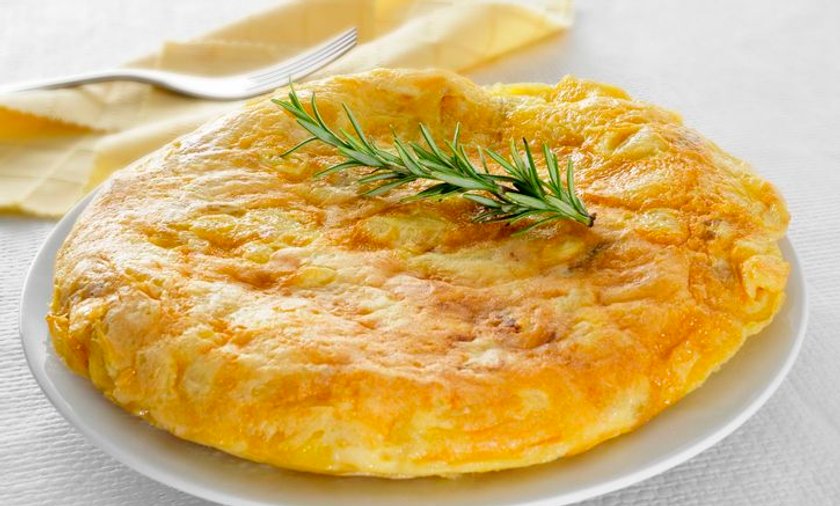 Omlet na słono