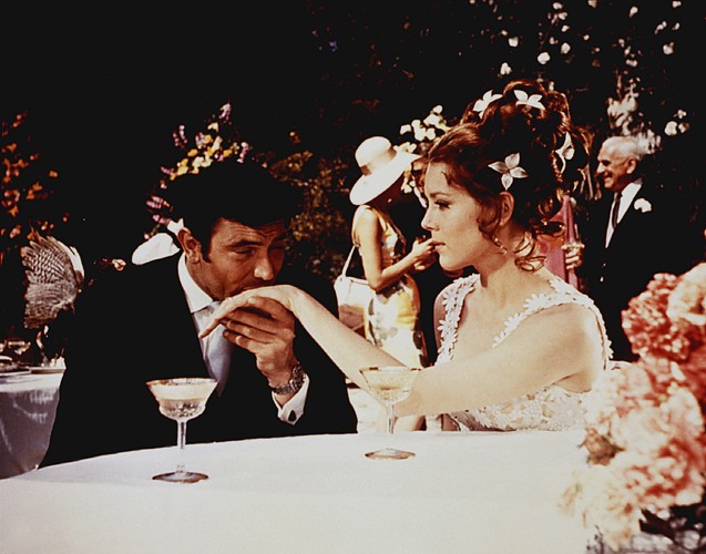 Diana Rigg w filmie 'W tajnej służbie Jej Królewskiej Mości'