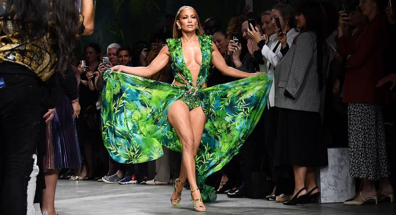 Jennifer Lopez Stuns In That Iconic Versace Gown