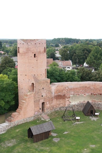 Zamek książąt mazowieckich w Czersku