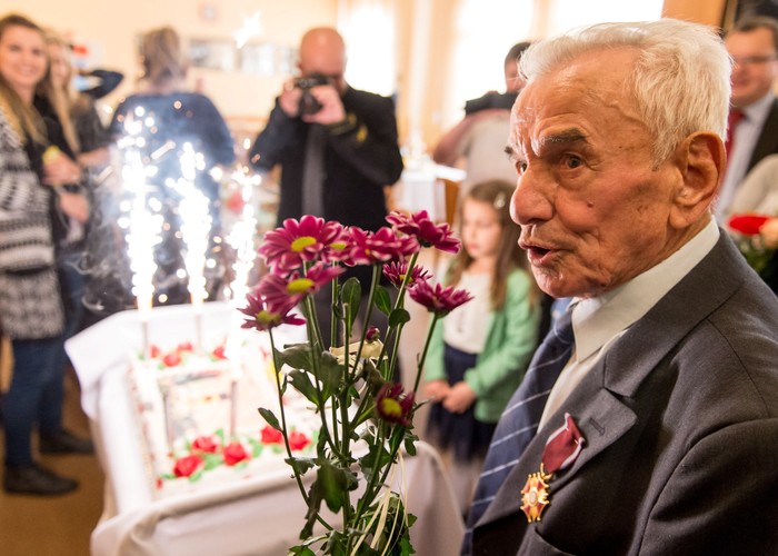 Stanisłw Kowalski ze Świdnicy skończył 105 lat