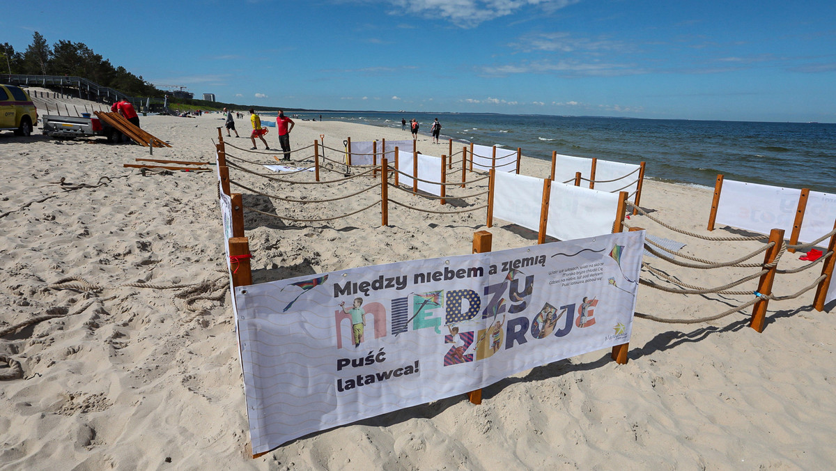 Budowa plaży sektorowej w Międzyzdrojach