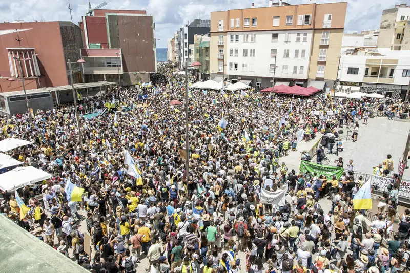 Protest mieszkańców Wysp Kanaryjskich