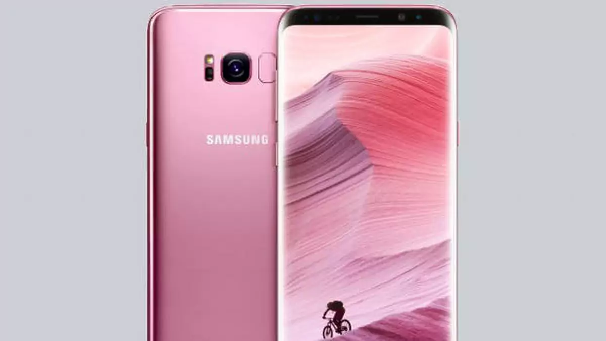 Samsung Galaxy S8+ w nowym kolorze. Tym razem różowym Rose Pink