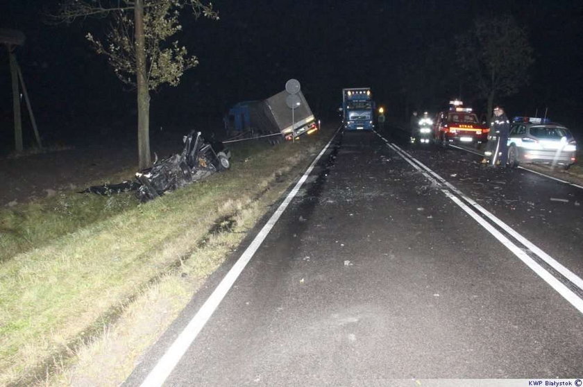 To kiedyś było BMW. Kierowca nie żyje. ZDJĘCIA