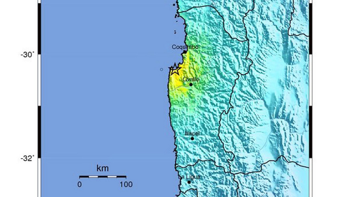 Względnie silne trzęsienie ziemi oceniane na 6,6 stopni w skali Richtera wystąpiło w czwartek u wybrzeży Chile - poinformowały amerykańskie służby geosejsmiczne USGS. Nie ma doniesień o ofiarach i szkodach.