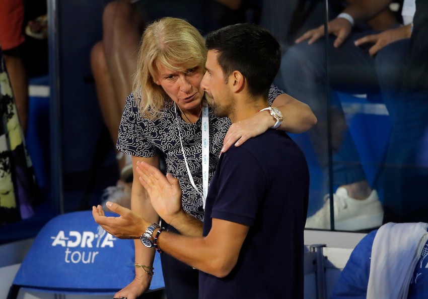 Dijana i Novak Đoković