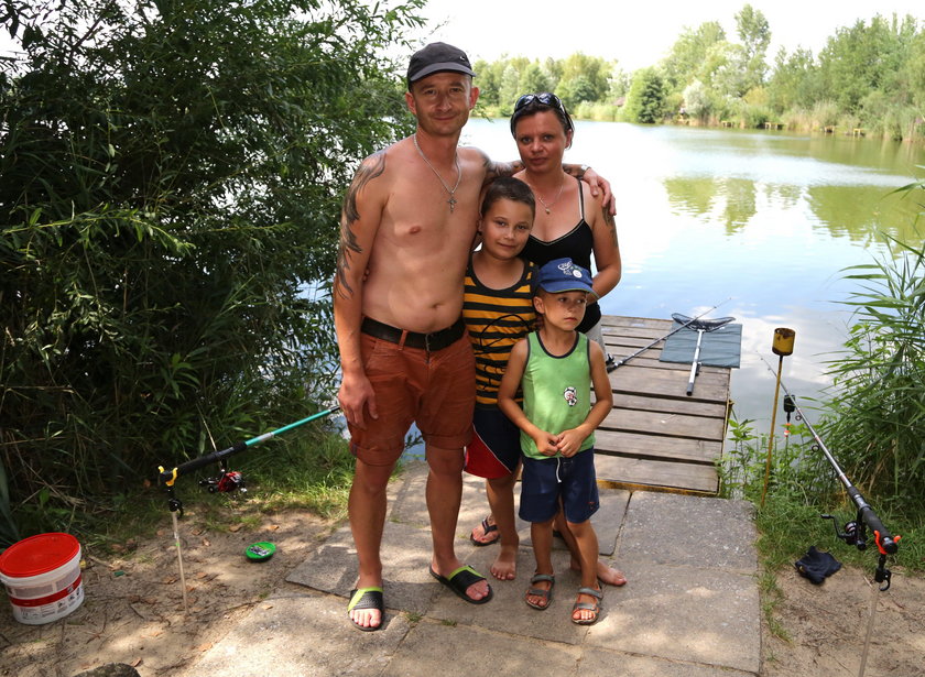 Krzysztof (37 l.) i Marlena (33 l.) Skóra, rodzice 10-letniego Patryka i 6-letniego Oskarka.