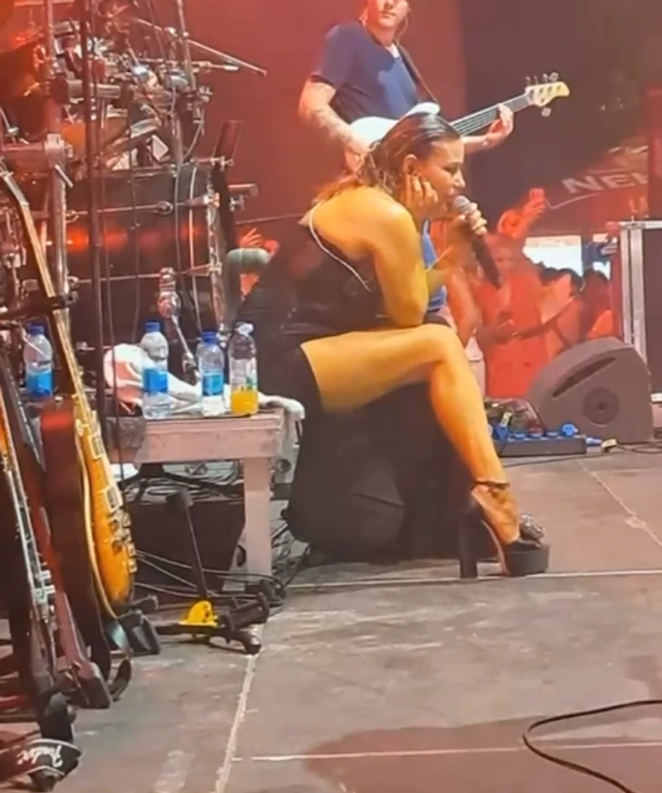 Ana Nikolić na nastupu