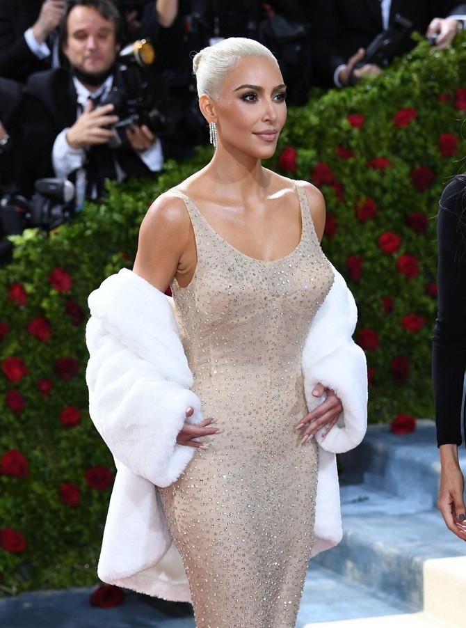 Kim Kardašijan na Met Gali 2022. godine