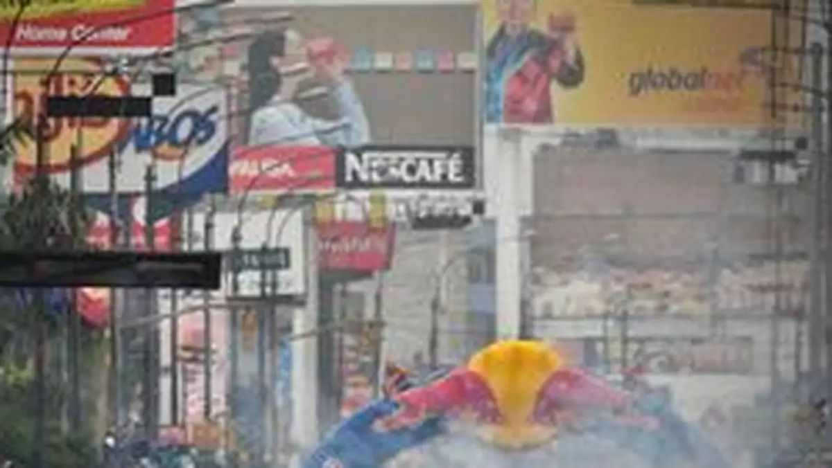 Red Bull: bolid Formuły 1 na ulicach Limy