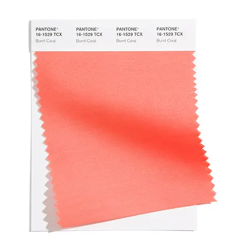 Burnt Coral, fot. Pantone. com