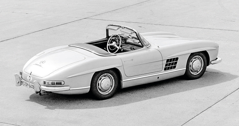 Mercedes 300 SL Roadster (W 198 II z lat 1957-63)