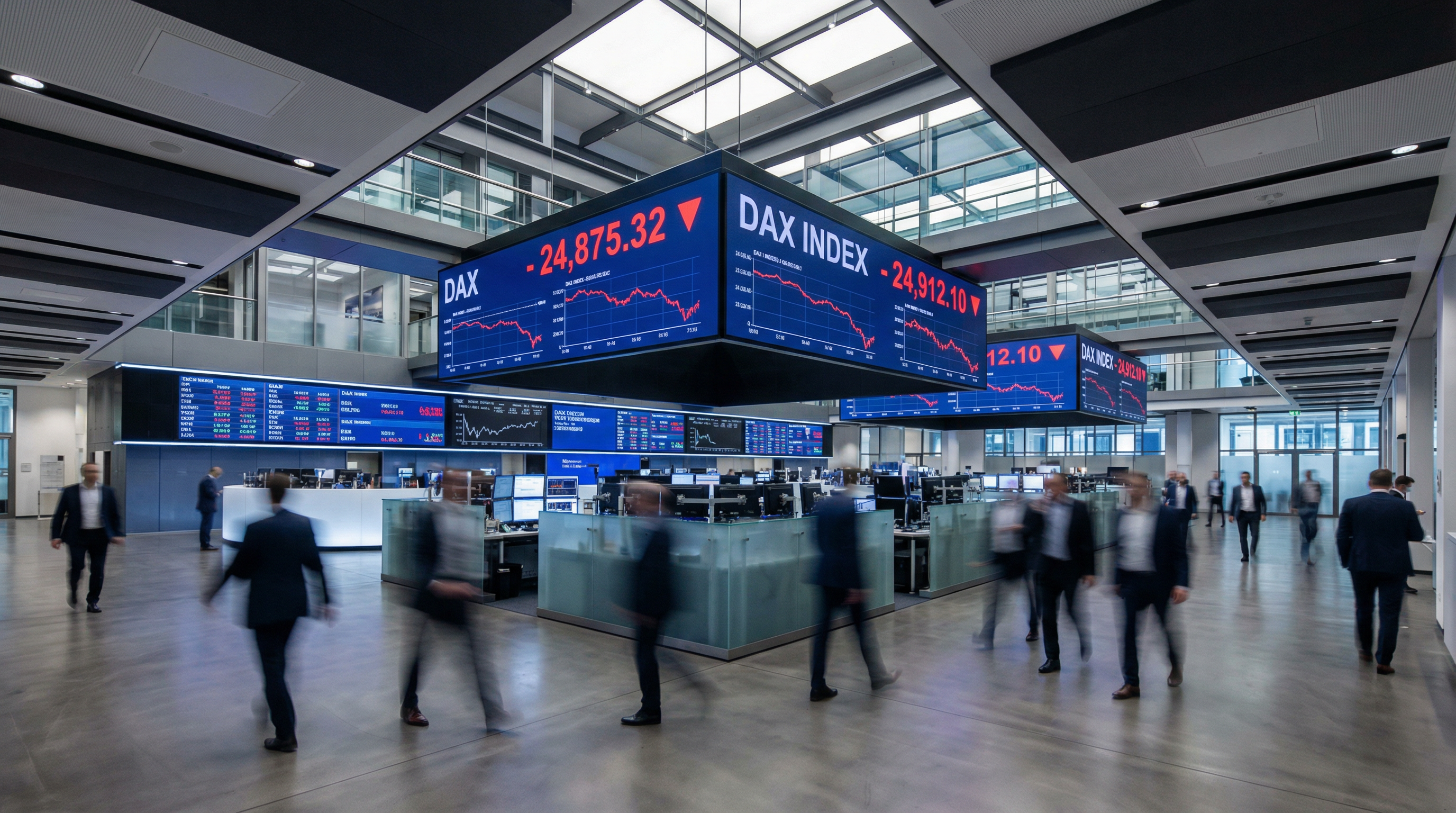 DAX rutscht unter 25.000 Punkte - Trumps neue Zolldrohungen belasten Börsen