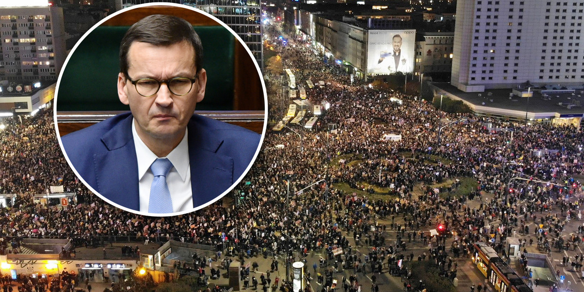 Mateusz Morawiecki krytykuje pomysł zmiany nazwy ronda Dmowskiego. 