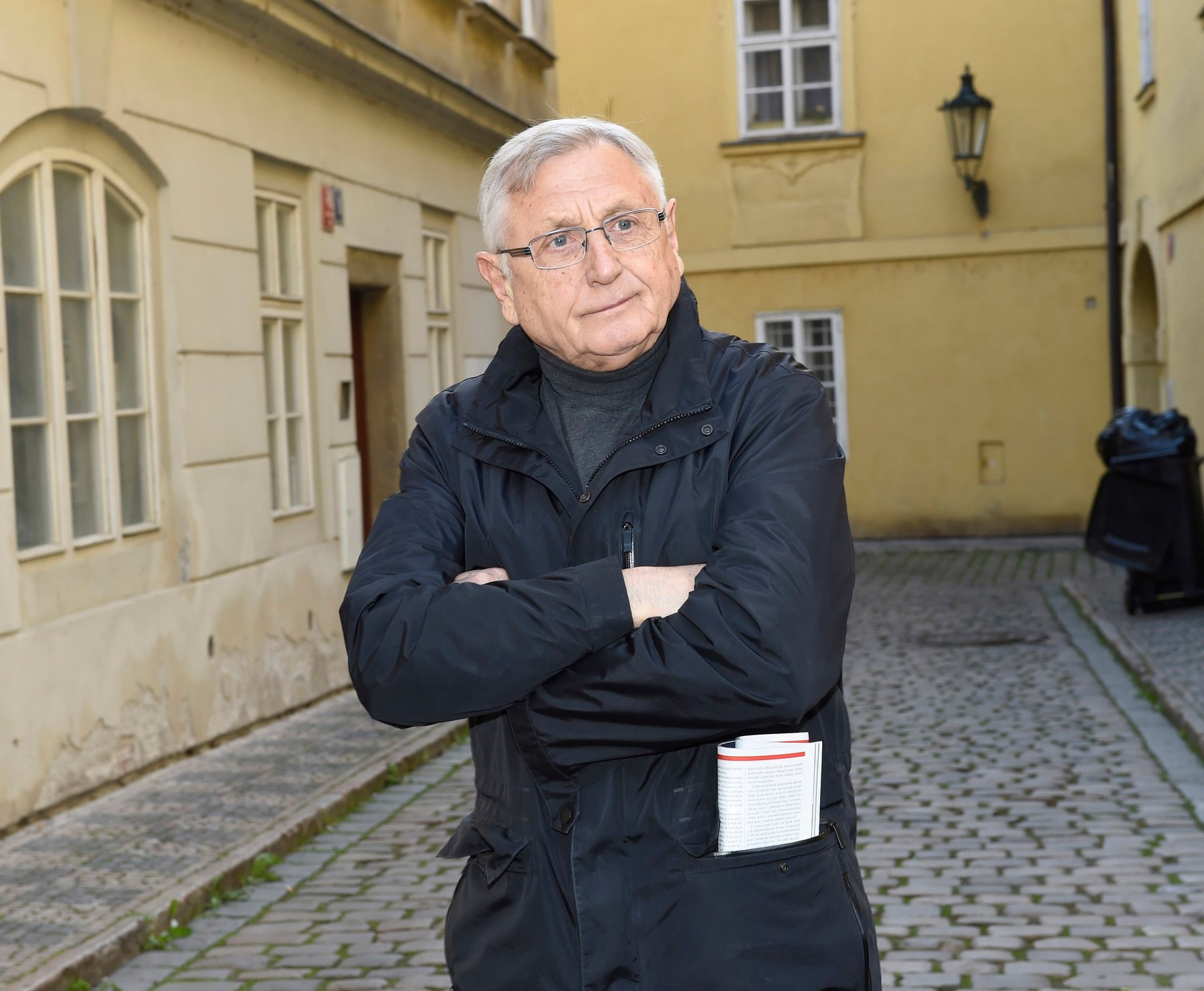 Český režisér a herec Jiří Menzel. 