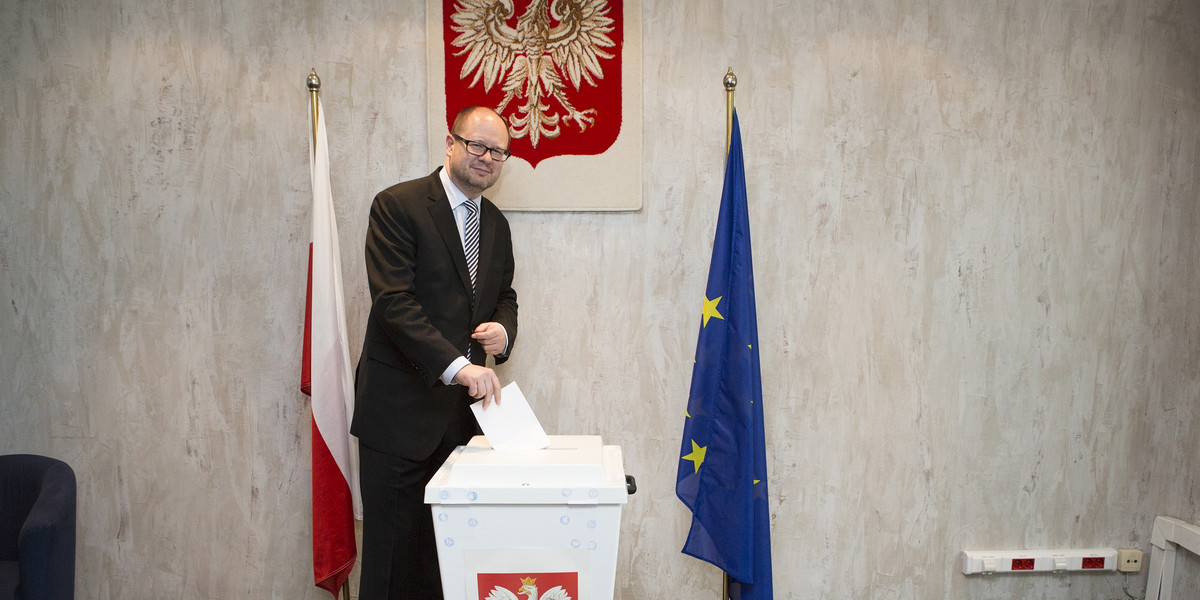 paweł adamowicz Wybory prezydenckie 2015