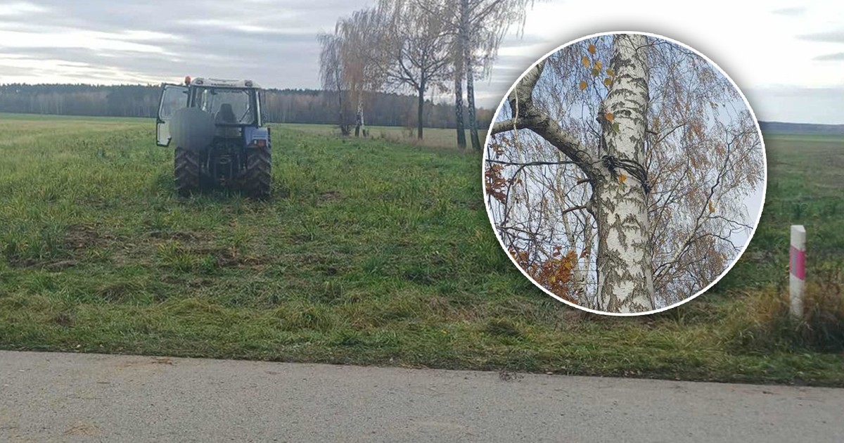 Rozciągnęli metalową linkę w poprzek drogi. Potem nadjechało auto. Koszmar na Mazowszu