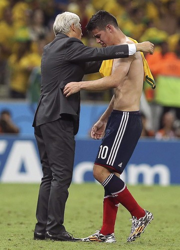 James Rodriguez po meczu z Brazylią płakał jak dziecko